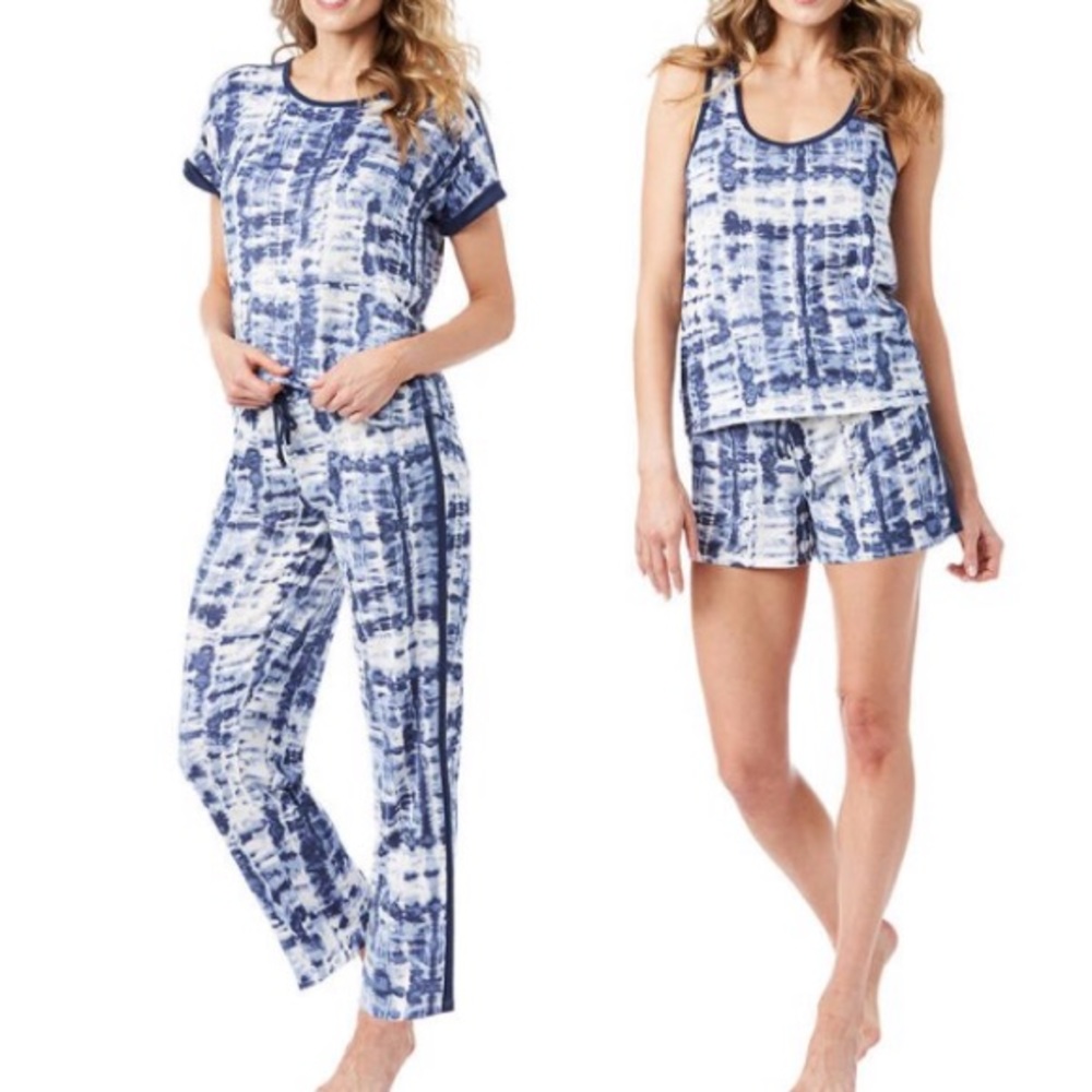 New Lucky Brand 4 Pieces Pajama Sets Size L